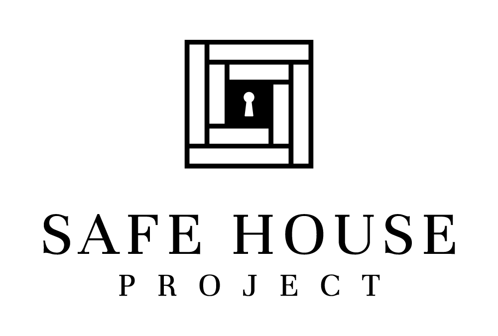 Safe House Project Blk Transparent Stacked Logo-1